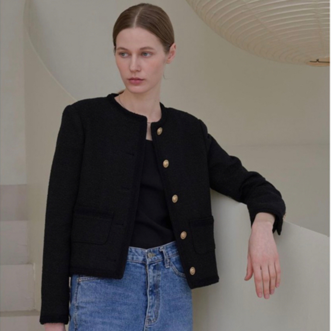 na.e THE TWEED JACKET ナエ ツイードジャケット-