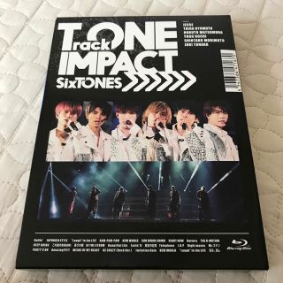 ストーンズ(SixTONES)のSixTONES TrackONE　-IMPACT-（初回盤） Blu-ray(アイドル)