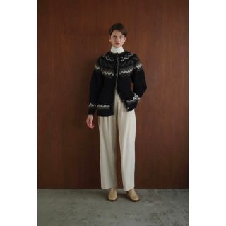 クラネ(CLANE)のCLANE クラネ NORDIC WEST SHAPE CARDIGAN (ニット/セーター)