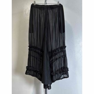 コム デ ギャルソン(COMME des GARCONS) フリル ロングスカート/マキシ