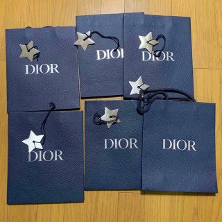 ディオール(Dior)のDIOR ディオール ショップ袋 ショッパー 小6枚セット(ショップ袋)