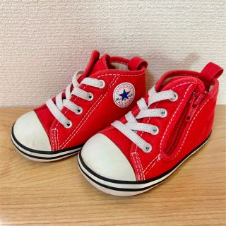 コンバース(CONVERSE)の☆CONVERSE スニーカー 赤 13cm☆(スニーカー)