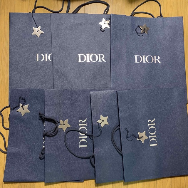 DIOR ディオール ショップ袋 ショッパー 中と大7枚セット