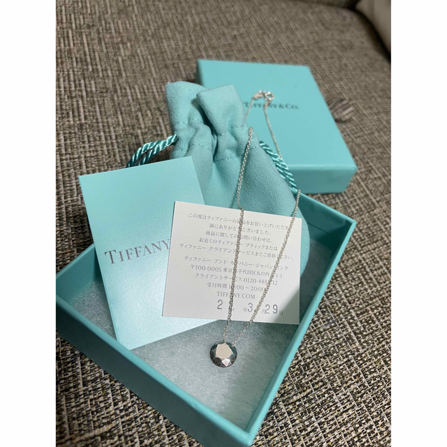 Tiffany&co. ティファニー 2カラットファセットペンダント 美品