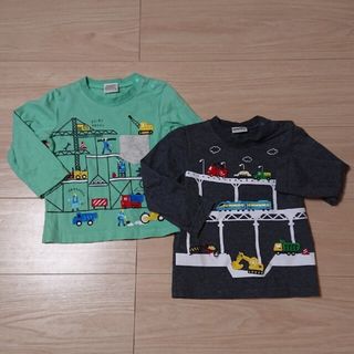 ブリーズ(BREEZE)のBAB CHIP バッブチップ 長袖Tシャツ 90サイズ ２枚セット(Tシャツ/カットソー)