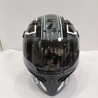 新品バイクヘルメットシステムヘルメット大きいサイズありダブルレンズカラー選択可(ヘルメット/シールド)