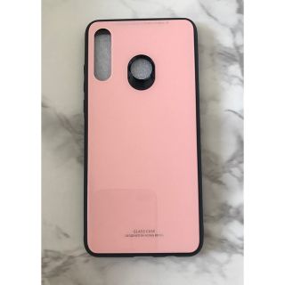 ファーウェイ(HUAWEI)のシンプル&可愛い耐衝撃背面9Hガラスケース　HUAWEIP30Lite ピンク(Androidケース)