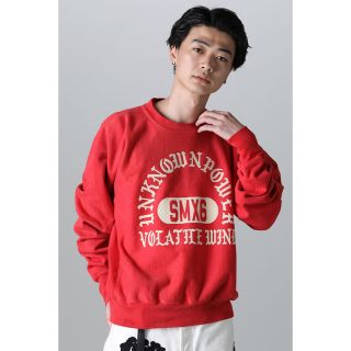 Supreme   SAINT MICHAEL セントマイケル 完売スウェットレッドの