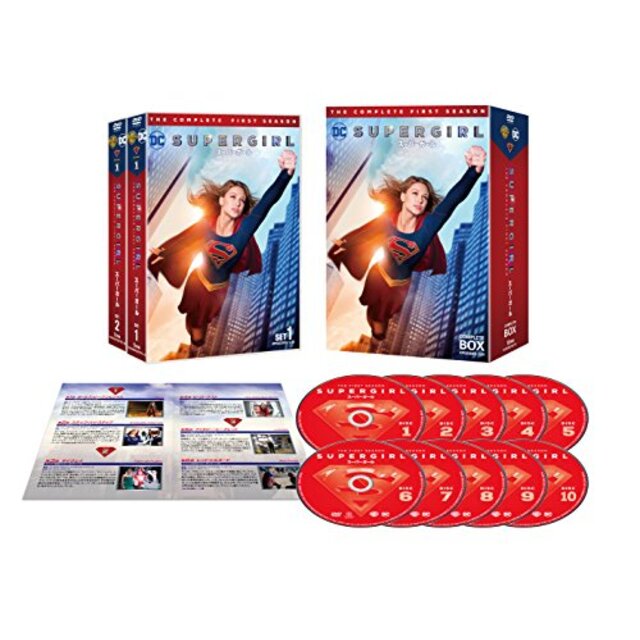 SUPERGIRL/スーパーガール 〈ファースト・シーズン〉 コンプリート・ボックス (10枚組) [DVD] ggw725x