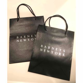 バーニーズニューヨーク(BARNEYS NEW YORK)のバーニーズニューヨーク　ショップ 紙袋　黒　BARNEYS(ショップ袋)