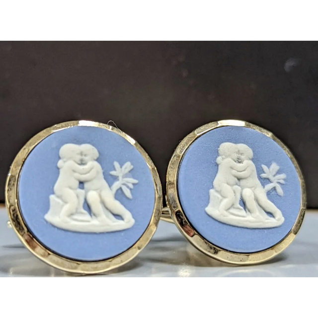 WEDGWOOD(ウェッジウッド)の◆WEDGWOOD カフス　少年と少女　No.258◆ メンズのファッション小物(カフリンクス)の商品写真