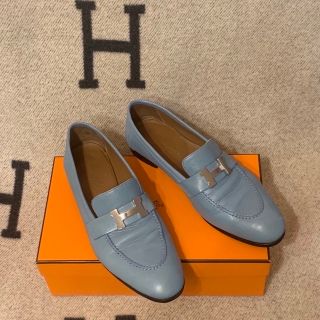 エルメス(Hermes)のエルメス　モカシン《パリ》中古(ローファー/革靴)