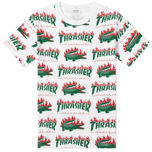 LACOSTE x THRASHER TEE (L)のサムネイル