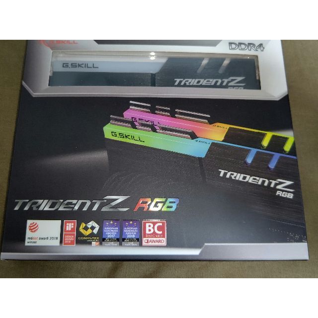 PCパーツG.Skill TridentZ RGB F4-3200C14D-32GTZR