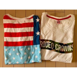 ロデオクラウンズ(RODEO CROWNS)のRODEO CROWNS  Tシャツ　2枚セット(シャツ/ブラウス(半袖/袖なし))