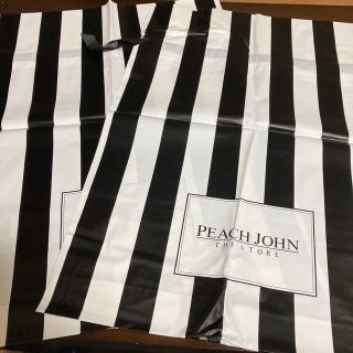 ピーチジョン(PEACH JOHN)のPJ　ピーチジョン　ギフト袋　ショッピングバッグ　ショッパー　2枚セット＊(ショップ袋)