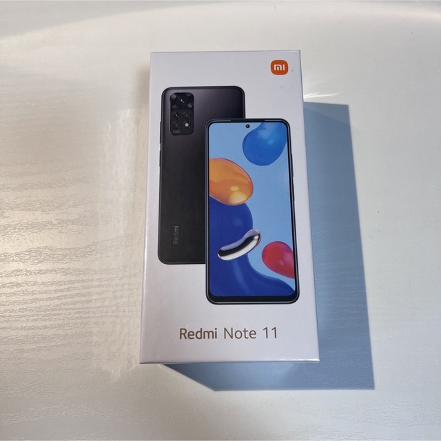 Redmi Note 11 グラファイトグレー 新品未開封スマートフォン本体