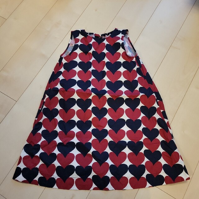 marimekko(マリメッコ)のユニクロ　マリメッココラボ　5-6 キッズ/ベビー/マタニティのキッズ服女の子用(90cm~)(ワンピース)の商品写真