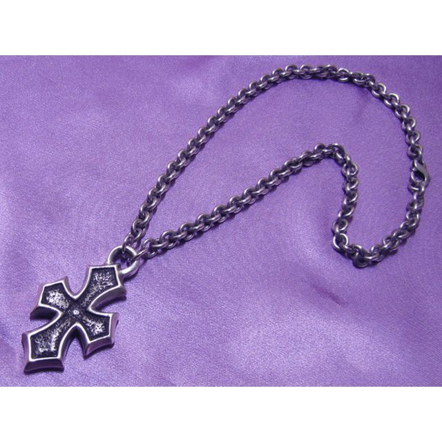 Bill Wall Leather "C"Cross Pendant 925