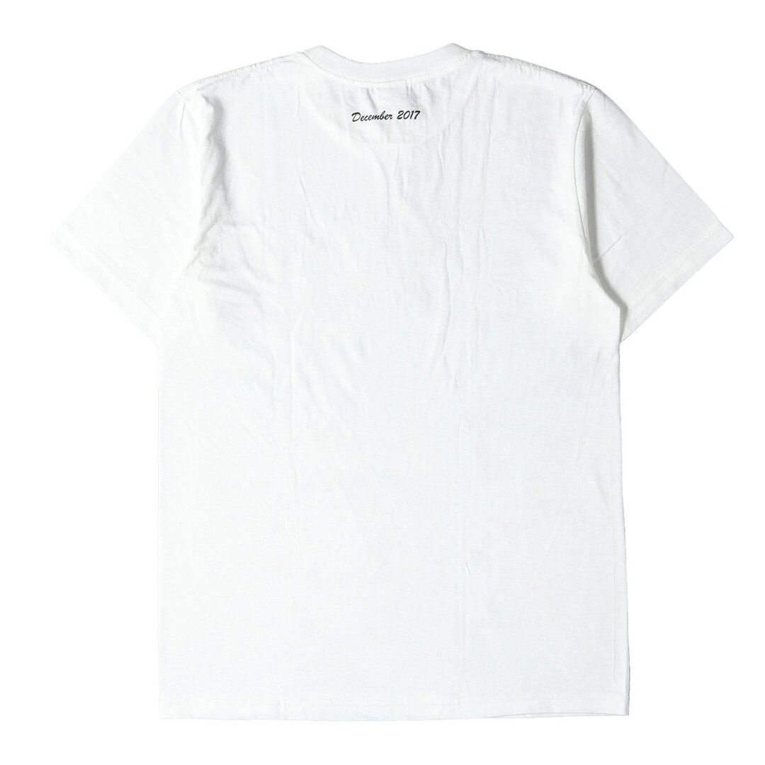 SUPREME シュプリーム 22AW Creases S/S Top クリースTシャツ クルーネック半袖Tシャツ ホワイト/パープル