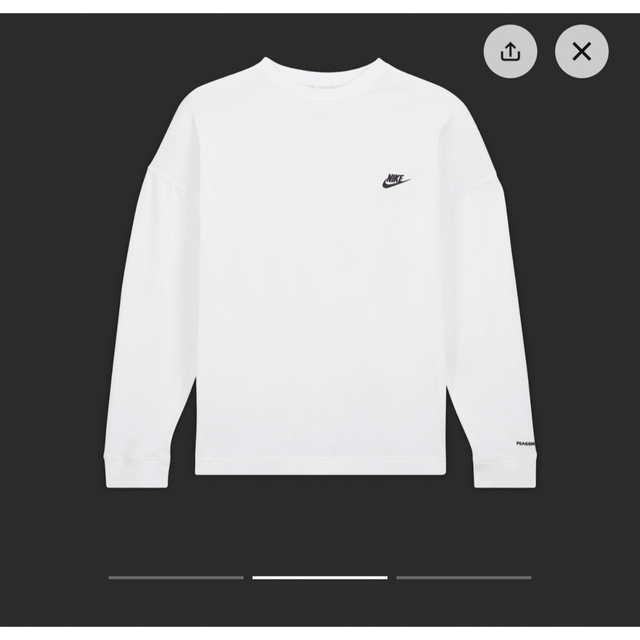 PEACEMINUSONE(ピースマイナスワン)のNike x PEACEMINUSONE G-Dragon ロングスリーブTee メンズのトップス(Tシャツ/カットソー(七分/長袖))の商品写真