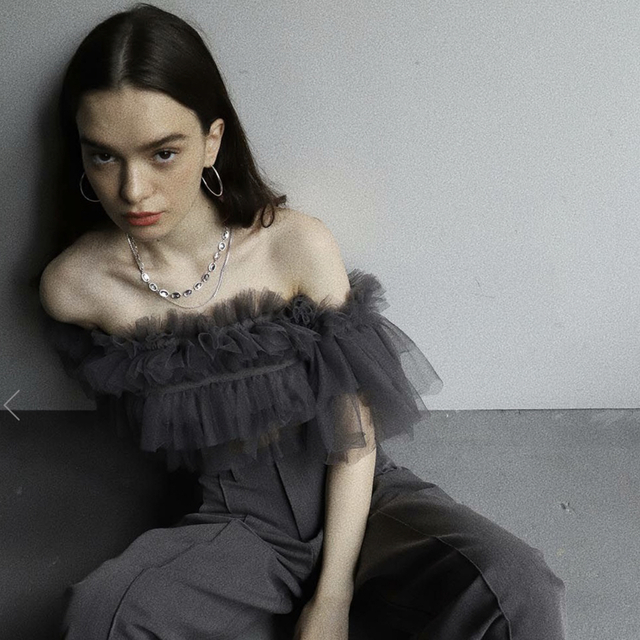 melt the lady cherie tulle topsの通販 by shop|ラクマ