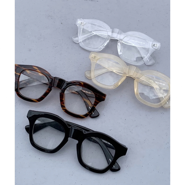 CFT新品wideframesunglassesワイドフレームサングラス眼鏡茶色 レディースのファッション小物(サングラス/メガネ)の商品写真