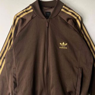 Originals(adidas) - 00's adidas トラックジャージ ブラウン 茶色