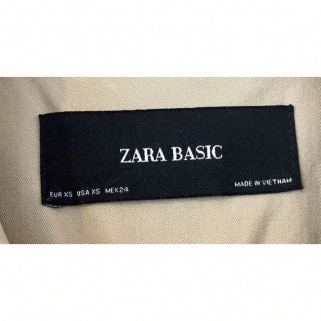 ZARA(ザラ)のzara  トレンチコート　ロング　(xs クリーニング済) レディースのジャケット/アウター(トレンチコート)の商品写真