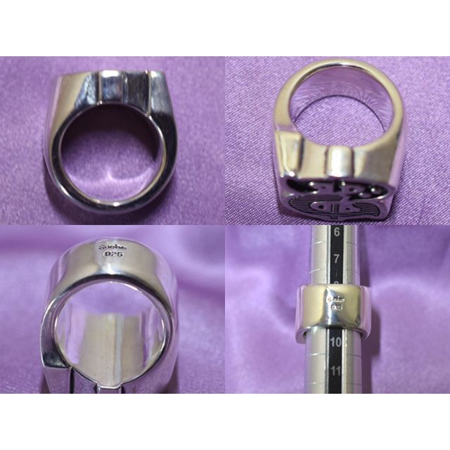 Gucho RALLOD RING gcr024 DOLLAR 9号 925 4