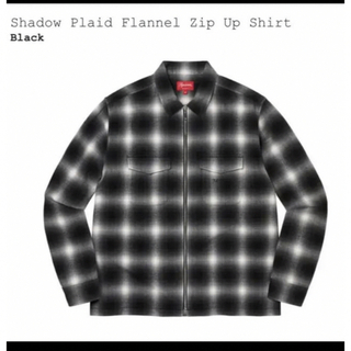 シュプリーム(Supreme)のSupremeShadow Plaid Flannel Zip Up Shirt(シャツ)