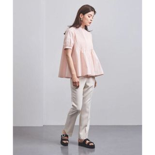 ユナイテッドアローズ(UNITED ARROWS)の＜UNITED ARROWS＞C/N ピンタック ショートスリーブ ブラウス B(シャツ/ブラウス(半袖/袖なし))