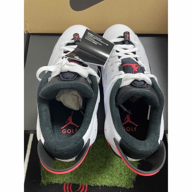 NIKE(ナイキ)のNIKE Air Jordan 6 Low Golf インフラレッド [新品] スポーツ/アウトドアのゴルフ(シューズ)の商品写真