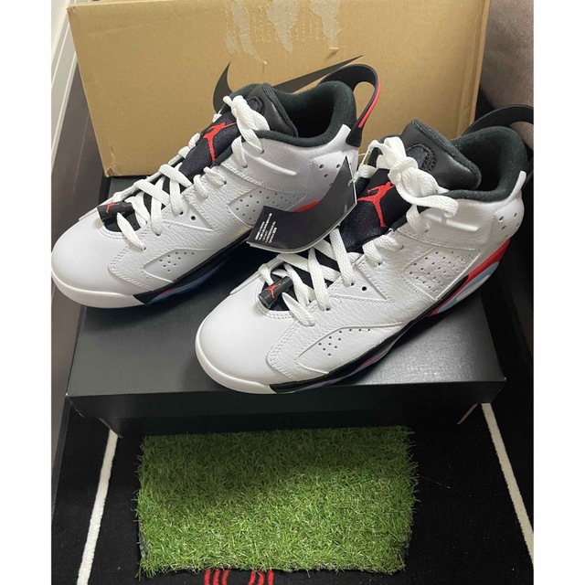 NIKE(ナイキ)のNIKE Air Jordan 6 Low Golf インフラレッド [新品] スポーツ/アウトドアのゴルフ(シューズ)の商品写真