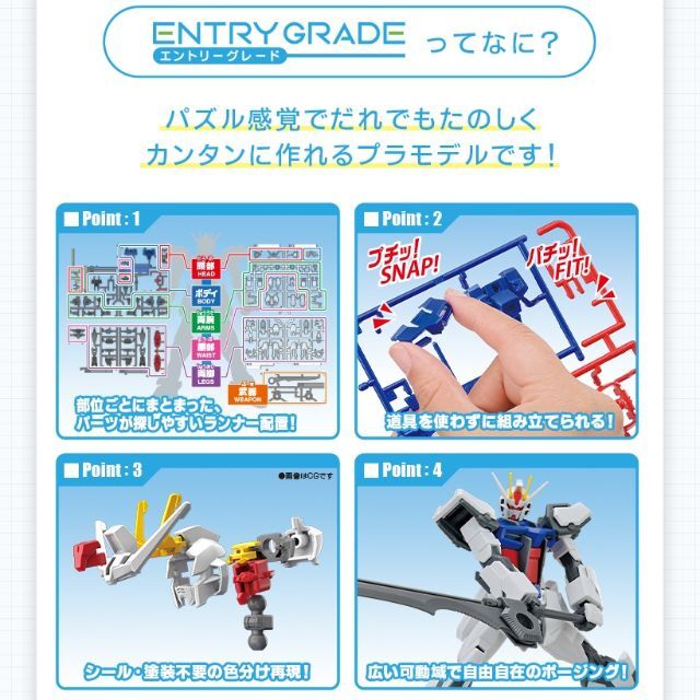 BANDAI(バンダイ)の【追加OK】２種セット★びっくらたまご ドラマチックお風呂 ストライクガンダム エンタメ/ホビーのおもちゃ/ぬいぐるみ(模型/プラモデル)の商品写真