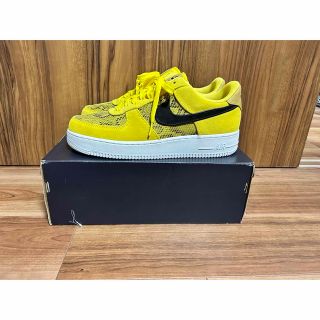 ナイキ(NIKE)のNike Air Force 1 Low SnakeSkin Yellow (スニーカー)