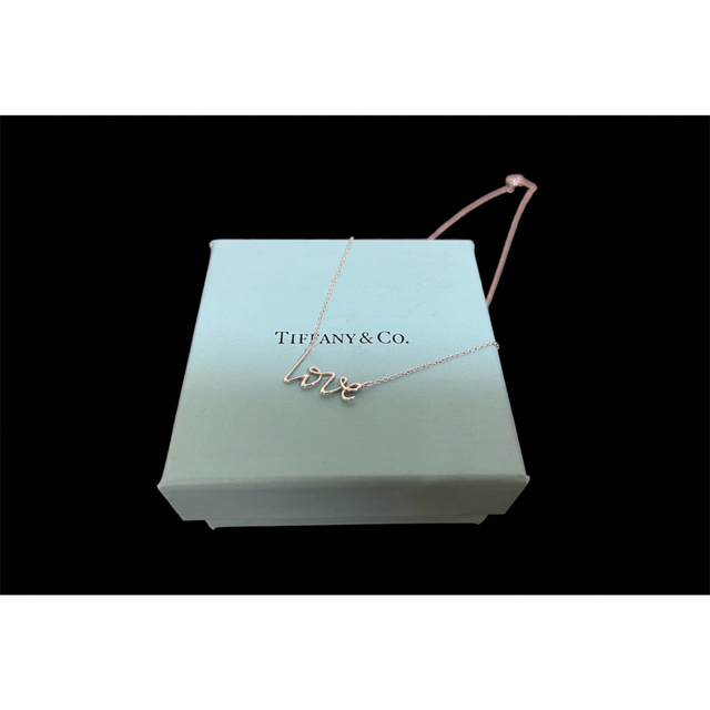 Tiffany & Co.(ティファニー)の（レア美品）TiffanyティファニーLOVEネックレス レディースのアクセサリー(ネックレス)の商品写真