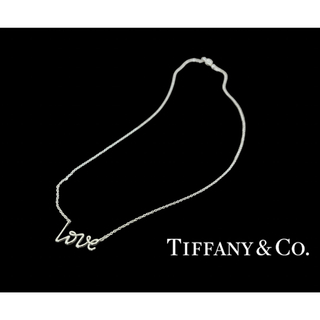 ティファニー(Tiffany & Co.)の（レア美品）TiffanyティファニーLOVEネックレス(ネックレス)