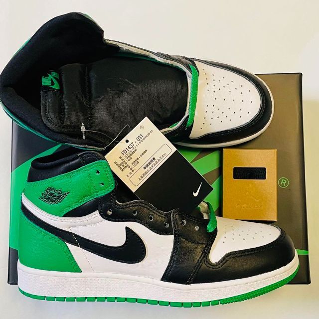 NIKE GS AIR JORDAN 1 HIGH CELTICS 25cm 1