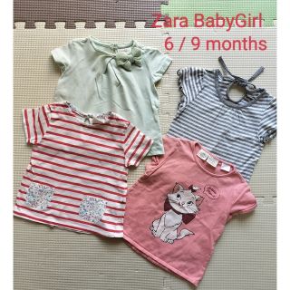 ザラ(ZARA)のトップス　半袖　4点セット　サイズ 6/9M(Ｔシャツ)