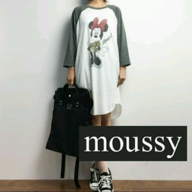 【新品】MOUSSY Minnieラグランワンピース