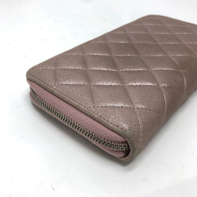 人気新品入荷 CHANELマトラッセ長財布正規品ココマーク 長財布