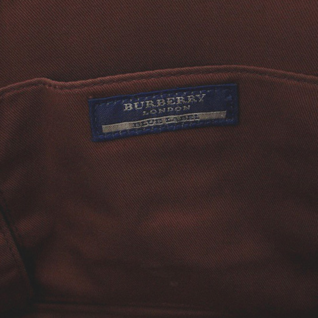 BURBERRY BLUE LABEL(バーバリーブルーレーベル)のバーバリーブルーレーベル ノバチェック トートバッグ ロゴ ピンク レディースのバッグ(ハンドバッグ)の商品写真