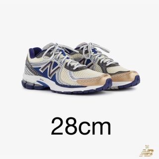 ニューバランス(New Balance)のNew Balance 860 v2 Aime Leon Dore ブルー 28(スニーカー)