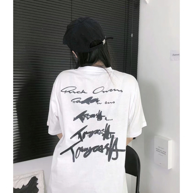 Rick Owens × Tommy Cash ロゴTシャツ リックオウエンス | フリマアプリ ラクマ