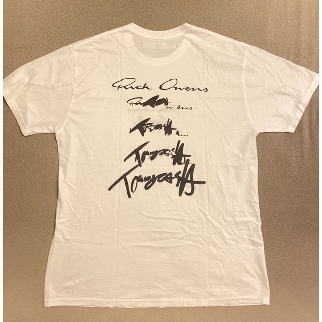 Rick Owens(リックオウエンス)のRick Owens × Tommy Cash ロゴTシャツ リックオウエンス メンズのトップス(Tシャツ/カットソー(半袖/袖なし))の商品写真