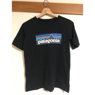 パタゴニア(patagonia)のPatagonia 黒ロゴTシャツ(Tシャツ(半袖/袖なし))