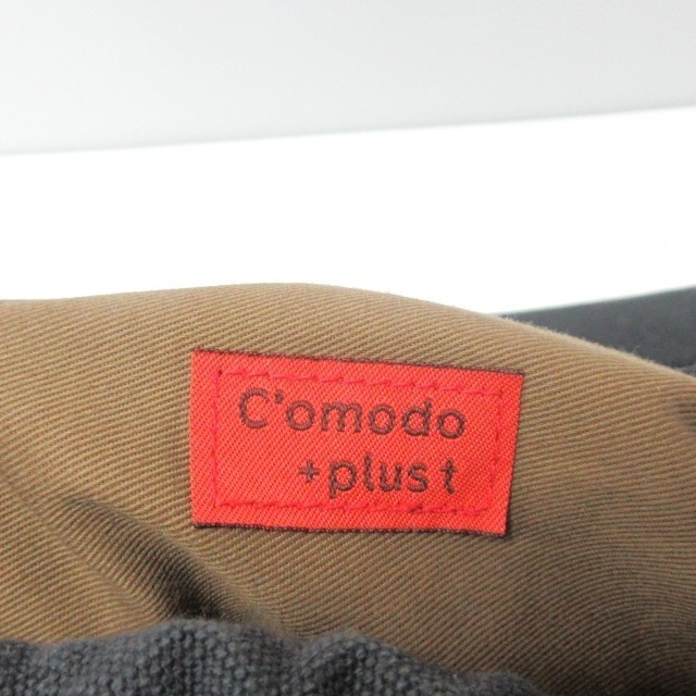 C'omodo+plust(コモドプラスト)のコモドプラスト リュックサック バックパック キャンバス 切替 レザー 巾着 メンズのバッグ(バッグパック/リュック)の商品写真