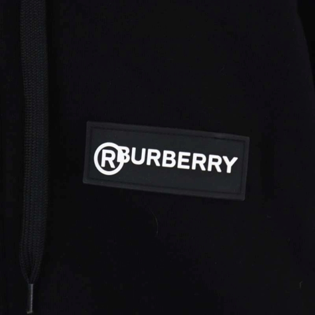 BURBERRY(バーバリー)のバーバリー ヴィンテージチェックパネル×ロゴ ジップパーカー 8024543 メンズのトップス(パーカー)の商品写真