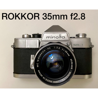 コニカミノルタ(KONICA MINOLTA)のminolta SR-1 & W.ROKKOR-HG 35mm f2.8(レンズ(単焦点))